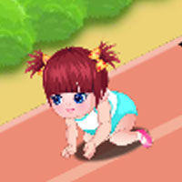 櫱б Baby Mia Crawling Contest