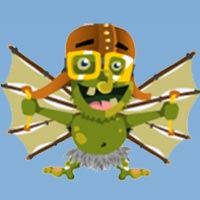 ؾ goblin flying machine